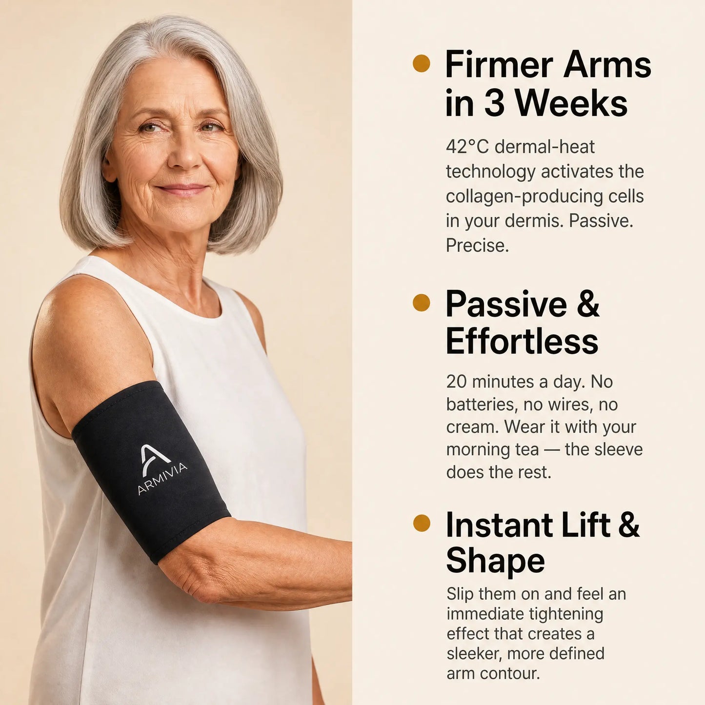 Armivia® DermaTherm Sleeve – Say Goodbye to Bingo Wings